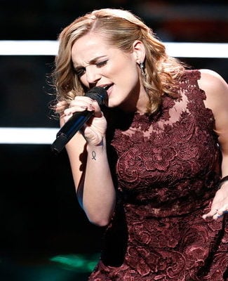 Watch The Voice Season 10 The Knockouts Night Three: Watch Mary Sarah of Team Blake perform country legend Loretta Lynn's classic song "You Ain't Woman Enough to Take My Man."