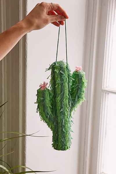 mini cactus pinata cinco de mayo