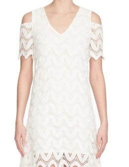 1.State Cold Shoulder Lace Dress Cloud cold shoulder dresses spring nordstrom