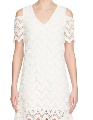 1.State Cold Shoulder Lace Dress Cloud cold shoulder dresses spring nordstrom