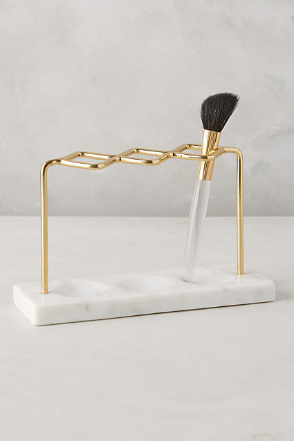 Brass Makeup Brush Holder Anthropologie anthropologie mother's day weekend sale