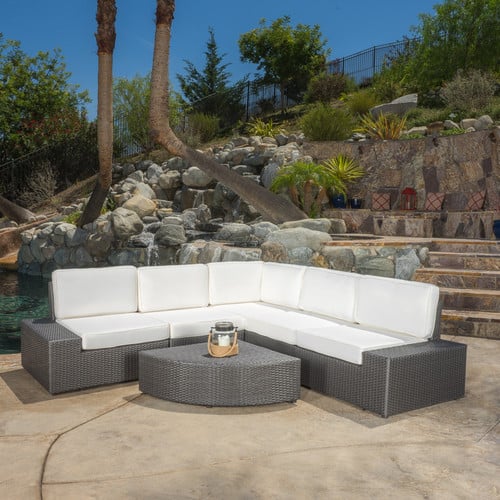 Brayden Studio 6 Piece Deep Seating Group with Cushions Wayfair Patio Furniture Sale