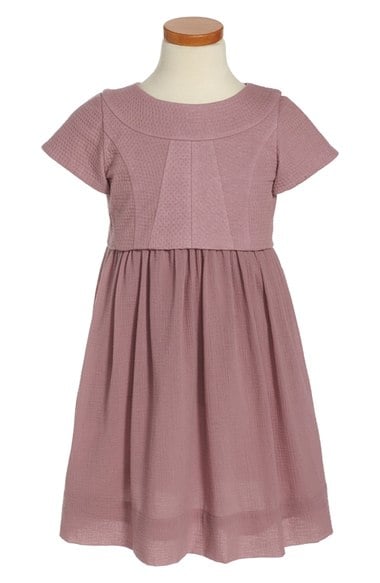 Burberry 'Amethyst' Dress (Little Girls & Big Girls) Pale Pink Nordstrom nordstrom designer clearance sale for kids