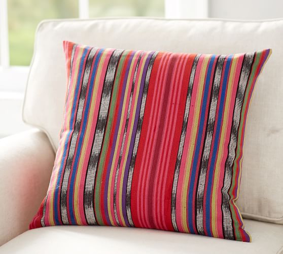 CARMEN STRIPE PILLOW COVER Pottery Barn pottery barn pre-memorial day sale 