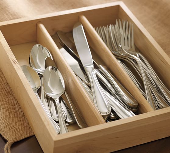 CATERER'S 12 & 36-PIECE FLATWARE SETS Pottery Barn pottery barn pre-memorial day sale 