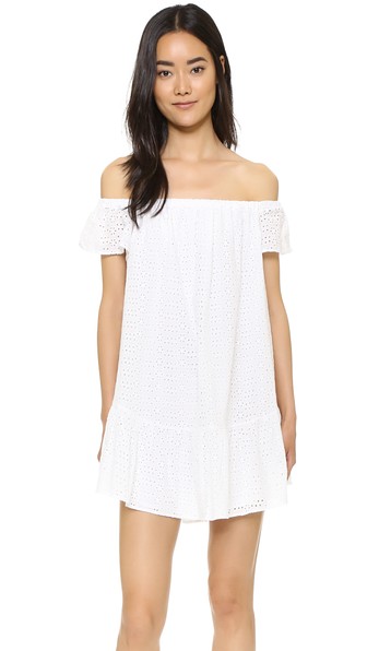 Elizabeth and James Eyelet Pippa Dress White eyelet dresses spring 2016