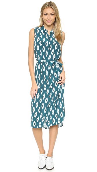 Equipment Tegan Print Dress Amulet Multi Shopbop shopbop memorial day sale 
