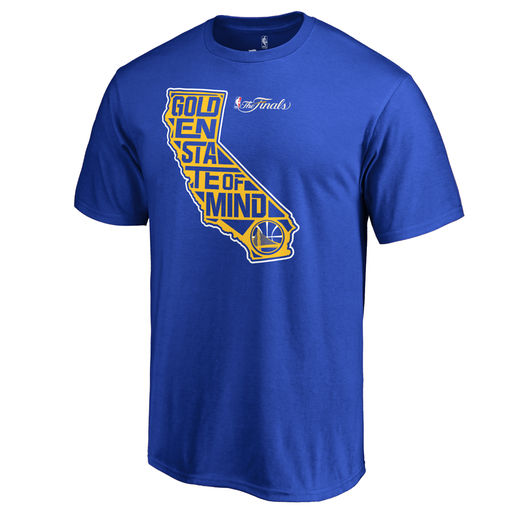 GOLDEN STATE WARRIORS ROYAL 2016 NBA FINALS BOUND STATE Golden State Of Mind T-SHIRT golden state warriors 2016 western conference champions
