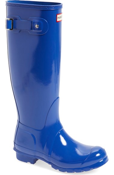 Hunter Original High Gloss Boot (Women) Bright Cerise Nordstrom nordstrom half yearly sale for women