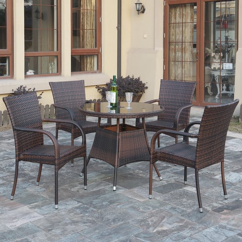 JB Patio 5 Piece Dining Set wayfair patio furniture sale