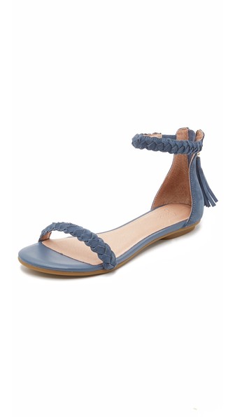 Joie Amina Sandals Dusk Blue shopbop surprise sale for spring