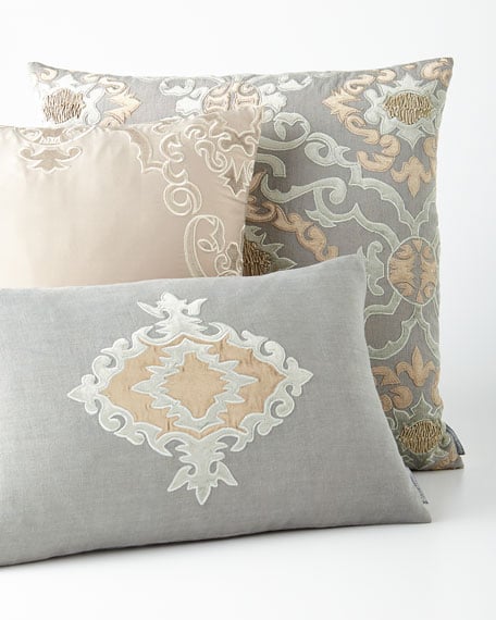 Lili Alessandra Valencia Lumbar Handcrafted Pillow Neiman Marcus