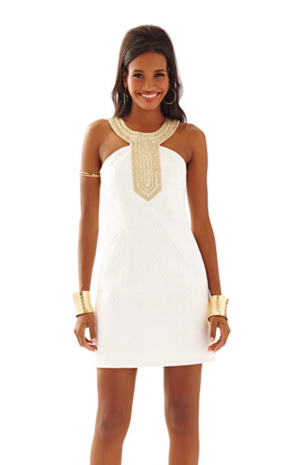 Lilly Pulitzer ADELINA SHIFT DRESS Resort White shift dresses for the kentucky derby