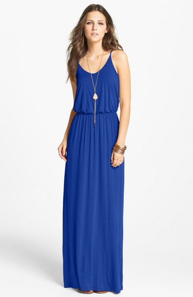 Lush Knit Maxi Dress Navy Blue Jade Black Nordstrom nordstrom half yearly sale for women
