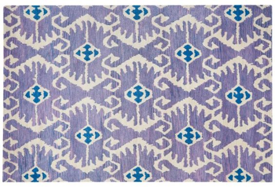 Mercer Rug, Lavender/Ivory One Kings Lane one kings lane rug blowout sale memorial day weekend