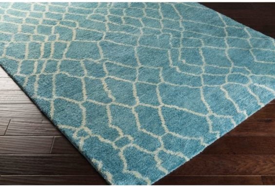 Mikanta Rug Green Blue One Kings Lane one kings lane rug blowot sale memorial day weekend