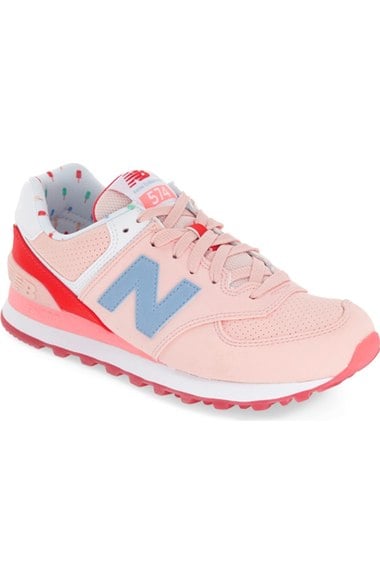 New Balance '574' Sneaker (Women) Shell Pink pink running shoes sneakers for spring summer