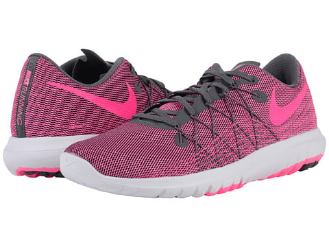 Nike Flex Fury 2 Women Shoes Dark Grey White Pink Blast pink running shoes sneakers for spring summer