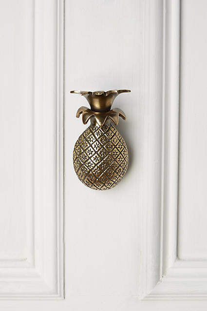 Pineapple Greetings Doorknocker Anthropologie anthropologie mother's day weekend sale