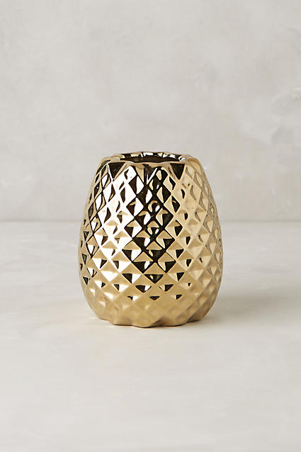 Pineapple Pencil Holder Anthropologie pineapple floral vase anthropologie mother's day weekend sale
