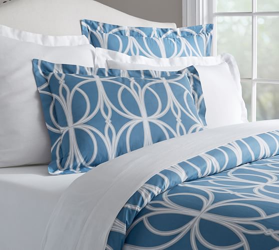 Pottery Barn AUBREY ORGANIC DUVET COVER & SHAM pottery barn pre-memorial day sale 