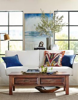 Pottery Barn BENCHWRIGHT RECTANGULAR COFFEE TABLEpottery barn occasional table and media furniture sale candace rose
