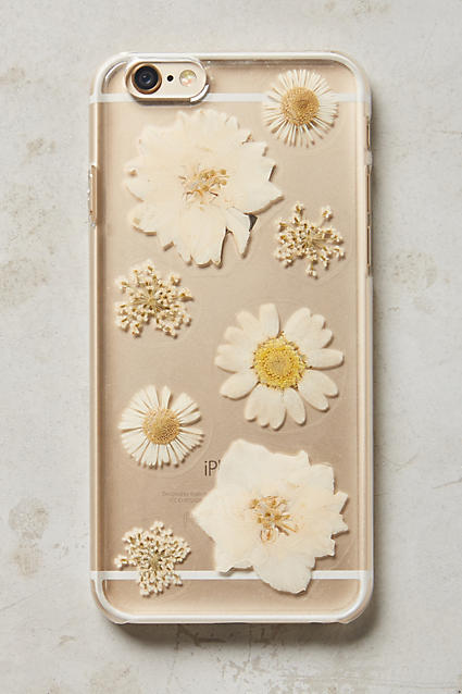 Pressed Flowers iPhone 6/6s Case White iphone 6s cases mother's day mom