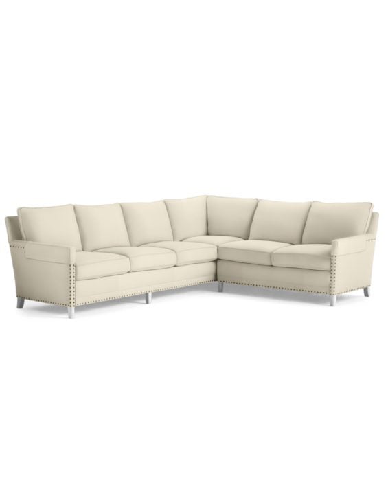 Serena & LIly Spruce Street L-Sectional with Nailheads– Right-Facing serena & lily memorial day sale