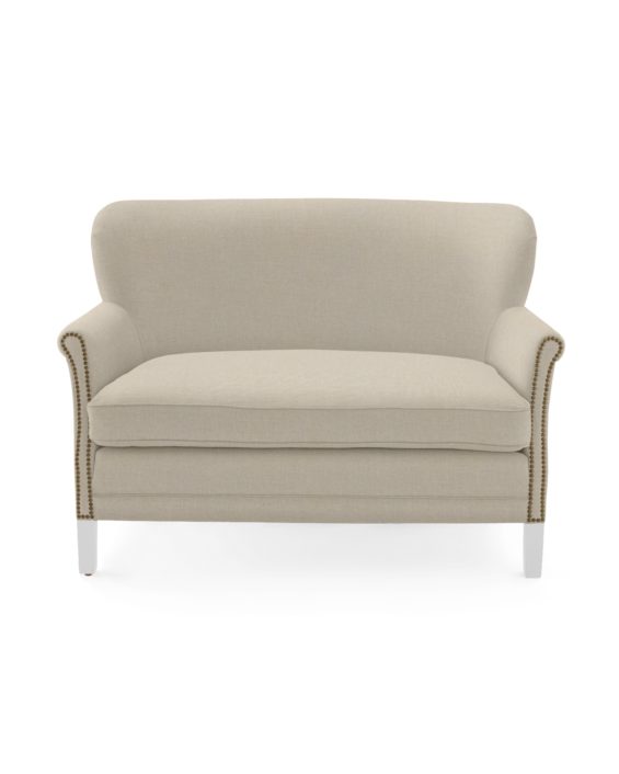  Serena & Lily Belgian Club Loveseat Nailhead Trimserena & lily memorial day sale
