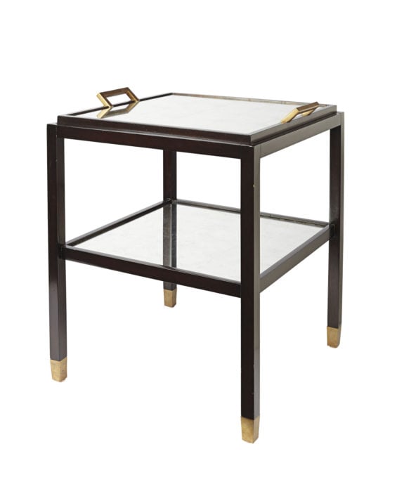 Serena & Lily Parisian Side Table Black