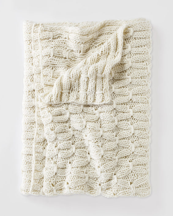 Serena & Lily Toggle Knit Throw serena & lily memorial day sale
