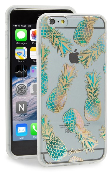 Sonix 'Liana' Pineapple Print iPhone 6 Plus & 6s Plus Case Teal iphone 6 plus iphone 6s plus cases spring
