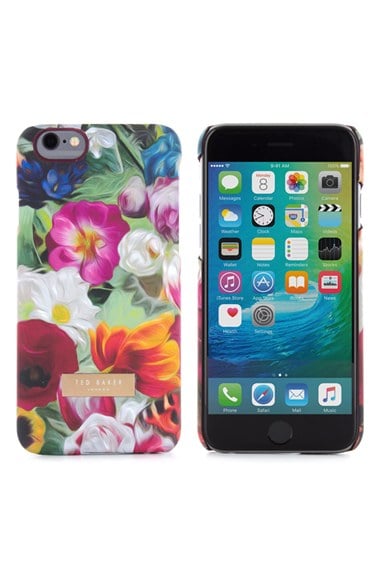 Ted Baker London iPhone 'Floral Swirl' 6 & 6s Case Floral Print Multi iphone 6s cases mother's day mom