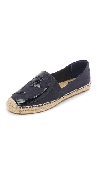 Tory Burch Lonnie Flat Espadrilles Bright Navy Shopbop shopbop memorial day sale 