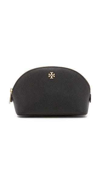 Tory Burch Robinson Small Makeup Bag Black shopbop surprise sale