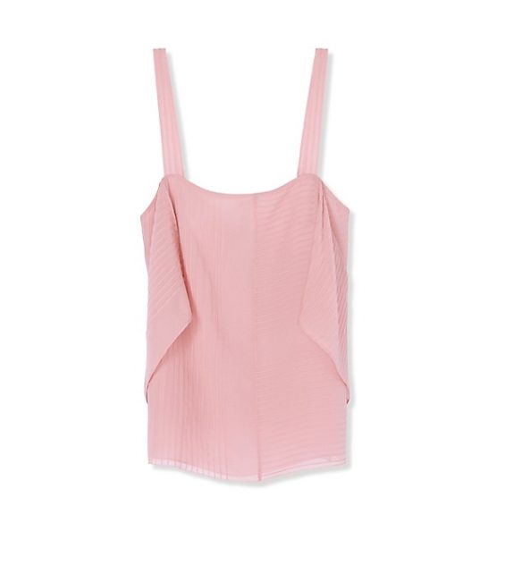 Tory Burch SILK PINTUCK TOP Fleur Pink tory burch memorial day sale