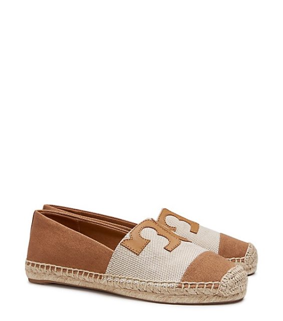 Tory Burch VERANDA ESPADRILLE Stirrup Ecru Tan Ivory tory burch memorial day sale
