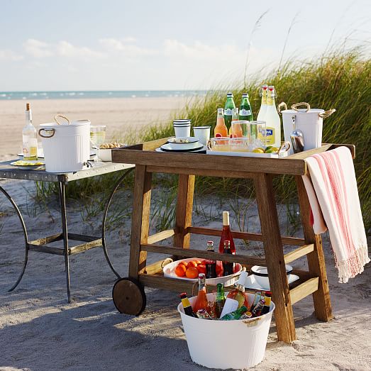 West Elm Jardine Bar Cart west elm outdoor furniture sale