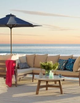 West Elm Jardine Sectional west elm outdoor furniture sale