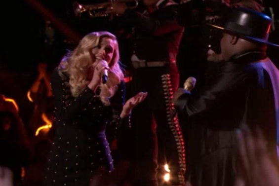  Watch The Voice Live Finale, Part 2 Episode 28 Videos: See Hannah Huston of Team Pharrell and former The Voice coach CeeLo Green perform CeeLo's hit song "Crazy" for the crowd during the finale.