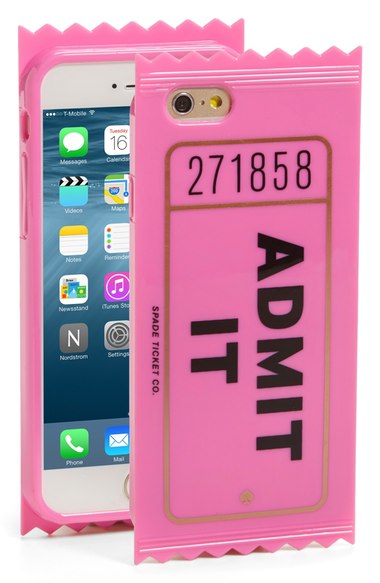 kate spade new york 'admit it' iPhone 6 & 6s case pink iphone 6s cases mother's day mom