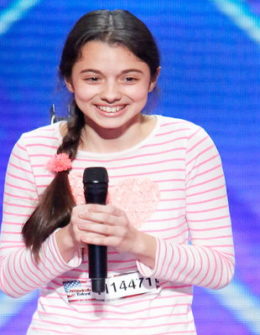 Watch America's Got Talent Season 11 Episode 1: See talented 13 year old opera singer Laura Bretan of Chicago, Illinois wow the crowd and the judges with her amazing performance! Can you believe she's only in the eighth grade?