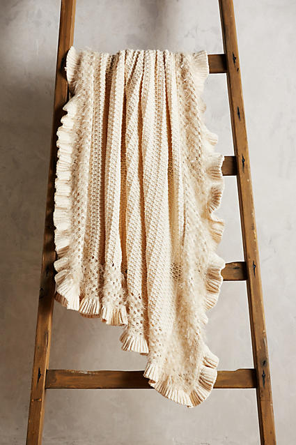 Arlia Openweave Throw Neutral Anthropologie anthropologie extra 25% off sale