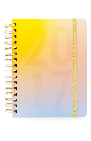 BAN.DO Medium Hardcover 2017 17-Month Agenda Sunset 2016 2017 17 Month Agendas for High School and College Students Fashion Lovers