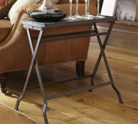 CARTER METAL FOLDING TRAY TABLE Pottery Barn 4th of july sale