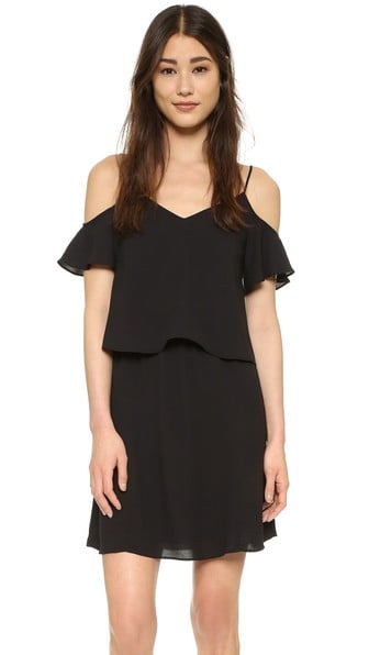 Cooper & Ella Selin Cold Shoulder Dress Black casual cold shoulder dresses summer