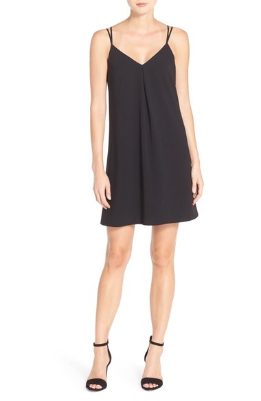 FELICITY & COCO Woven Minidress (Nordstrom Exclusive) Black cutout dresses summer 2016