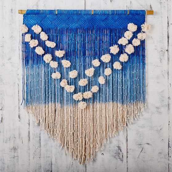 Kelly Slater Ocean Ombre Macrame Pottery Barn Teen pottery barn teen 20% off sale