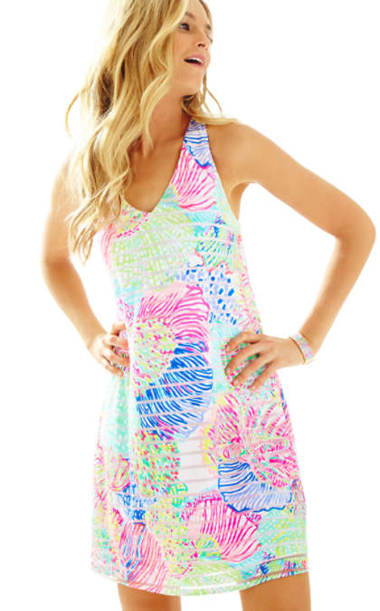 Lilly Pulitzer Montego Swing Dress Multi Roar Of The Seas cutout dresses summer 2016