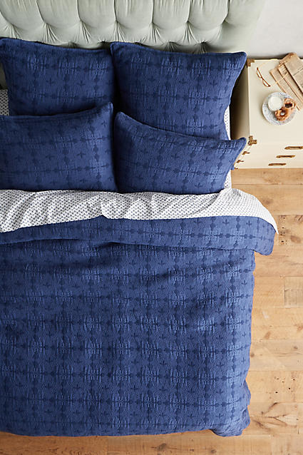 Marivent Duvet Blue Anthropologie anthropology extra 25% off sale